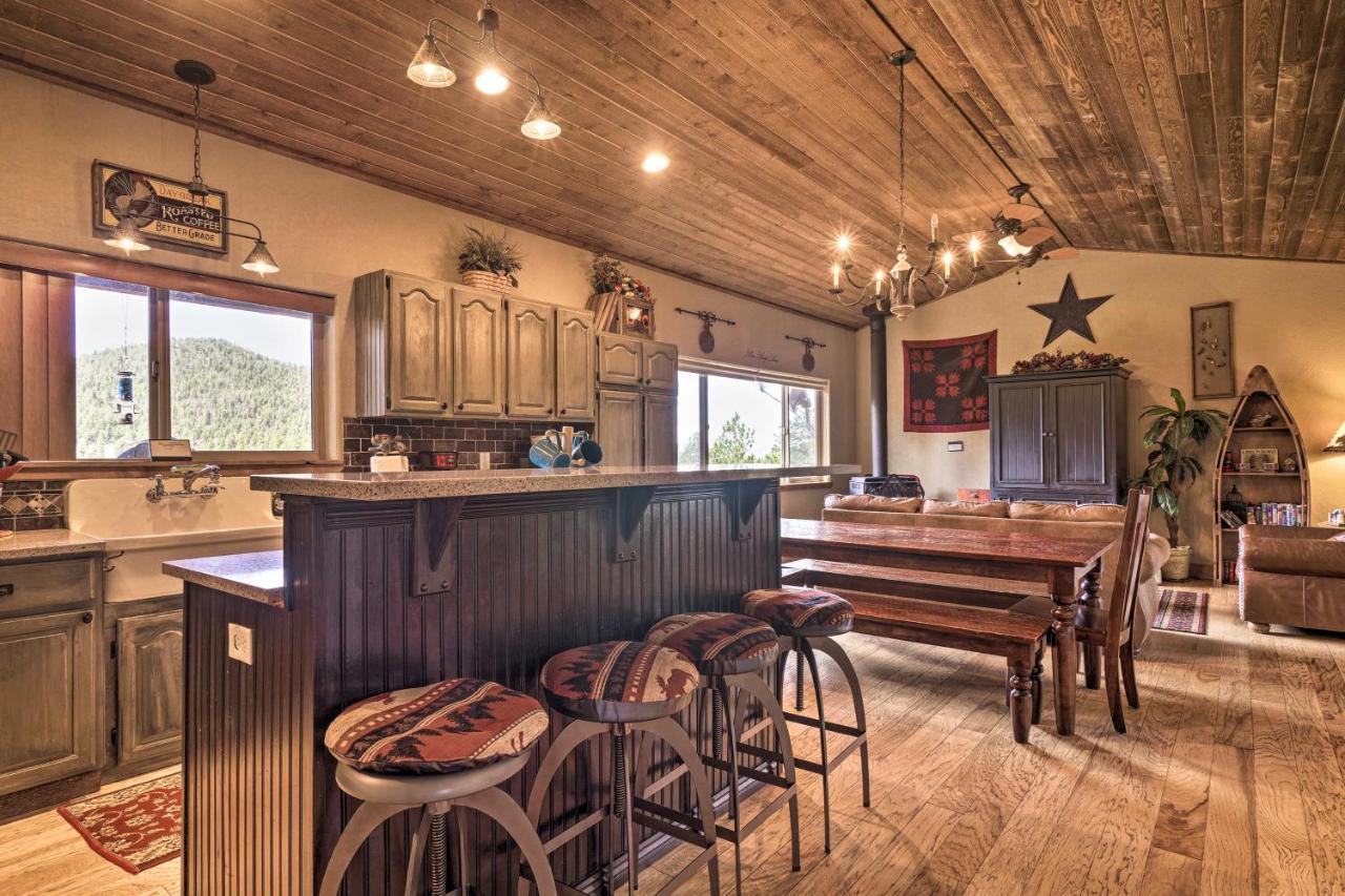 Cripple Creek Mountain Getaway With Hot Tub And Views! Vila Exterior foto