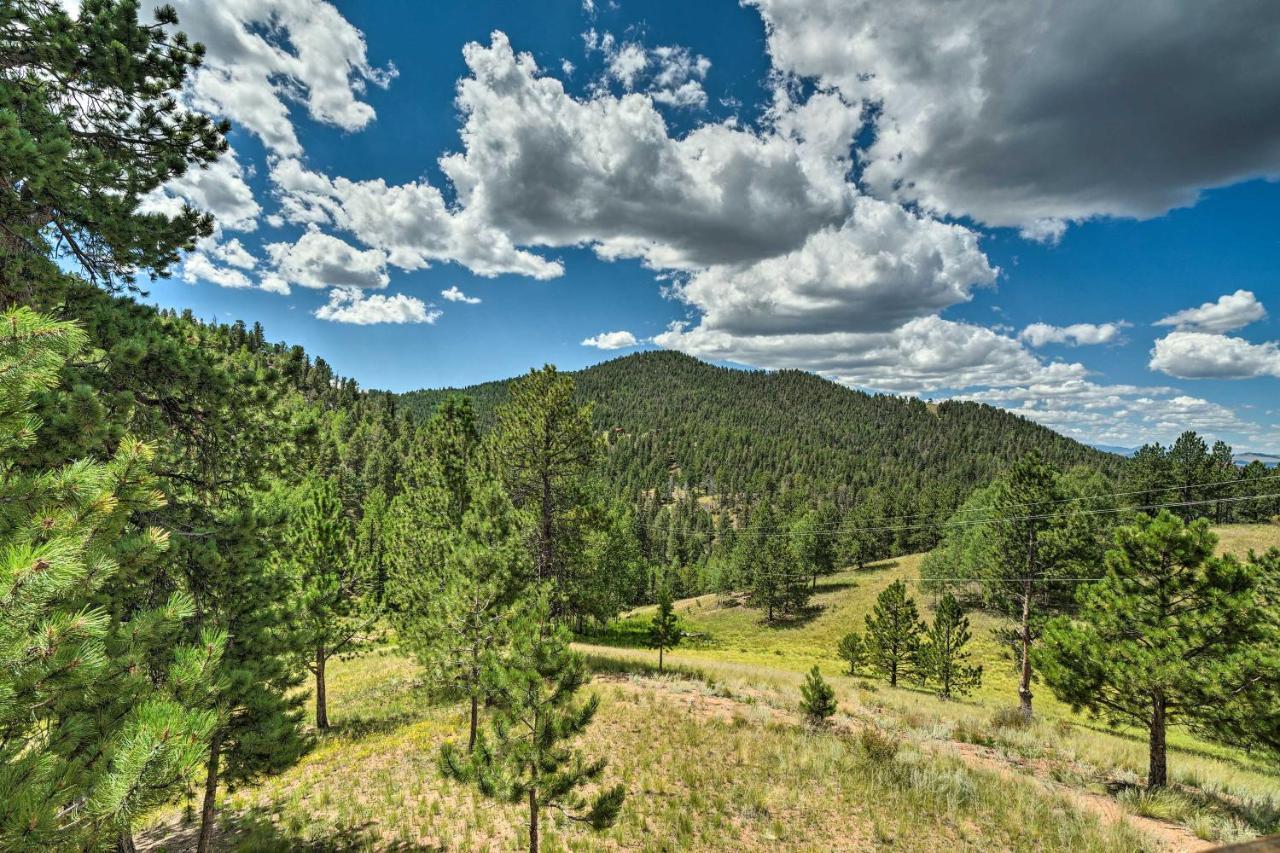 Cripple Creek Mountain Getaway With Hot Tub And Views! Vila Exterior foto